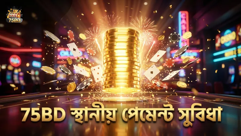 75BD ডিপোজিটের স্থানীয় পেমেন্ট অপশন ব্যবহার করুন