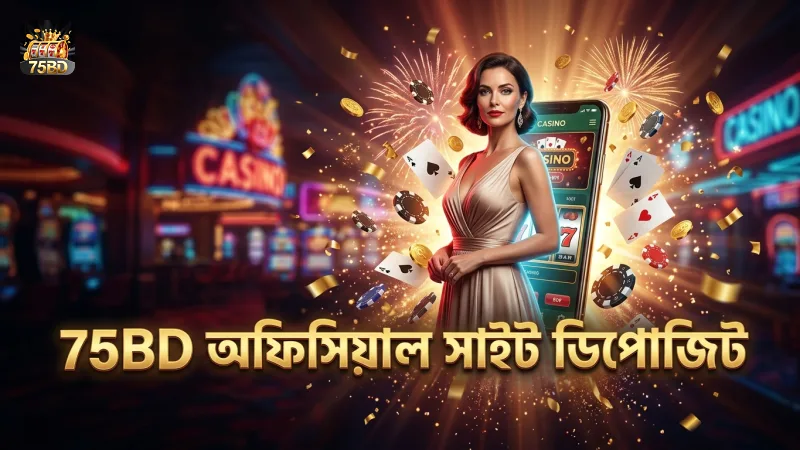 75BD অফিসিয়াল সাইটে সঠিক ও নিরাপদ ডিপোজিট প্রক্রিয়া