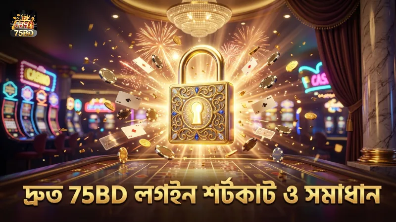 75BD লগইনে দ্রুত শর্টকাট ও ত্রুটি সমাধান
