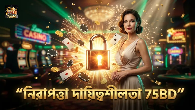 নিরাপত্তা ও দায়িত্বশীল গেমিং 75BD অ্যাফিলিয়েট প্রোগ্রামের মূল।