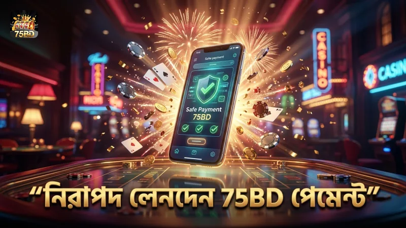 স্থানীয় পেমেন্ট পদ্ধতিতে 75BD নিরাপদ লেনদেন নিশ্চিত করে।