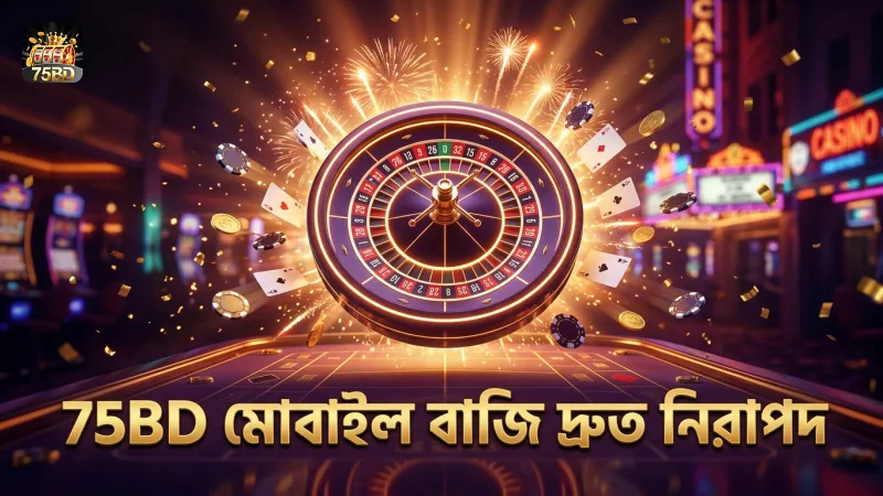 মোবাইল থেকে 75BD দিয়ে দ্রুত ও নিরাপদ বাজি ধরার অভিজ্ঞতা