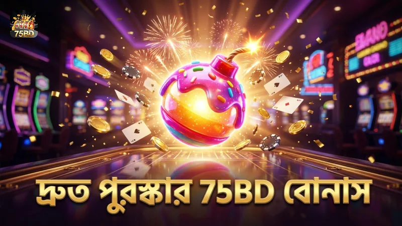 সুগার বোম বোনাস রাউন্ডে দ্রুত পুরষ্কার পান 75BD-এ