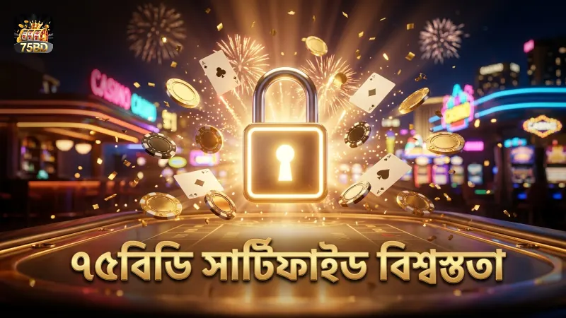75BD এর সার্টিফাইড ডেটা গেমের বিশ্বস্ততা নিশ্চিত করে।