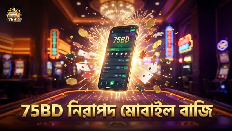 মোবাইল থেকে কালার গেম ট্রিকস প্রয়োগে 75BD-এর নিরাপত্তা।