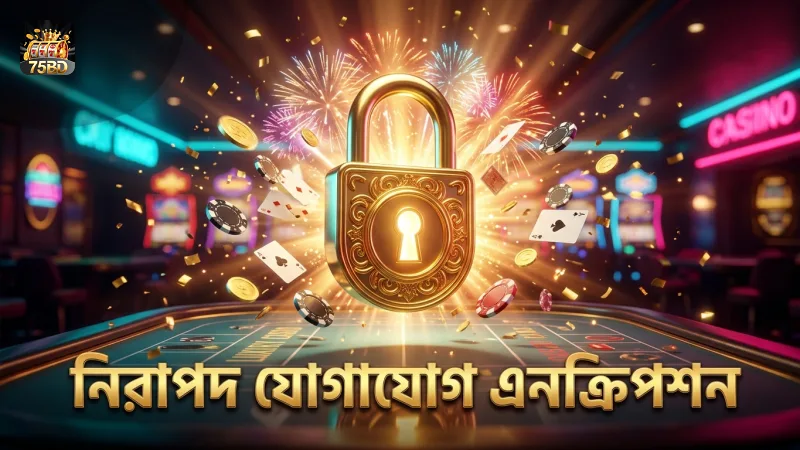 নিরাপত্তার জন্য এনক্রিপশন ও ভেরিফিকেশন প্রক্রিয়া ব্যবহার করে 75BD।