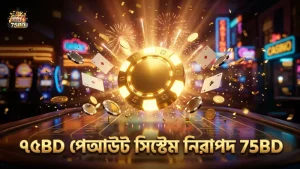 ৭৫BD নিশ্চিত করে দ্রুত ও সঠিক পেআউট প্রক্রিয়া।