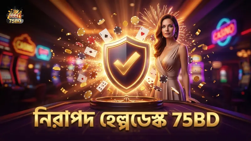 75BD হেল্পডেস্ক নিরাপত্তা ও বিশ্বস্ততার প্রতীক