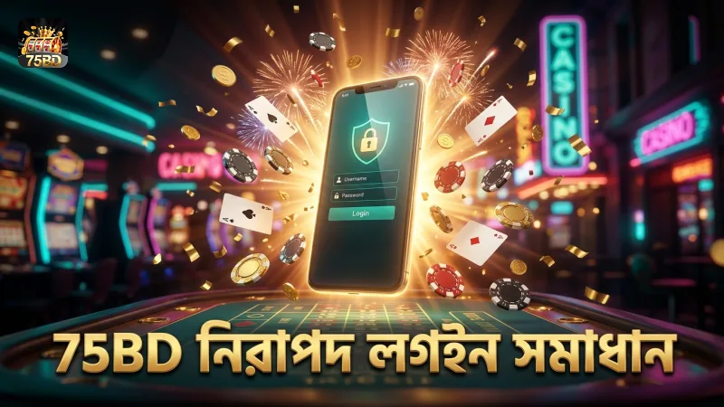 75BD-তে লগইন ও লেনদেন সমস্যা দ্রুত সমাধান করুন