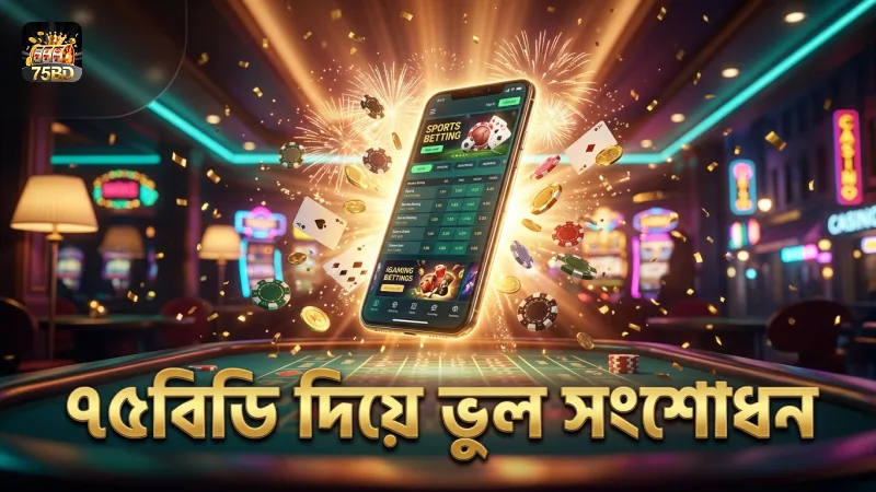 সাধারণ ভুল ও সমস্যা সমাধানে 75BD-এর নির্ভরযোগ্য নির্দেশনা।