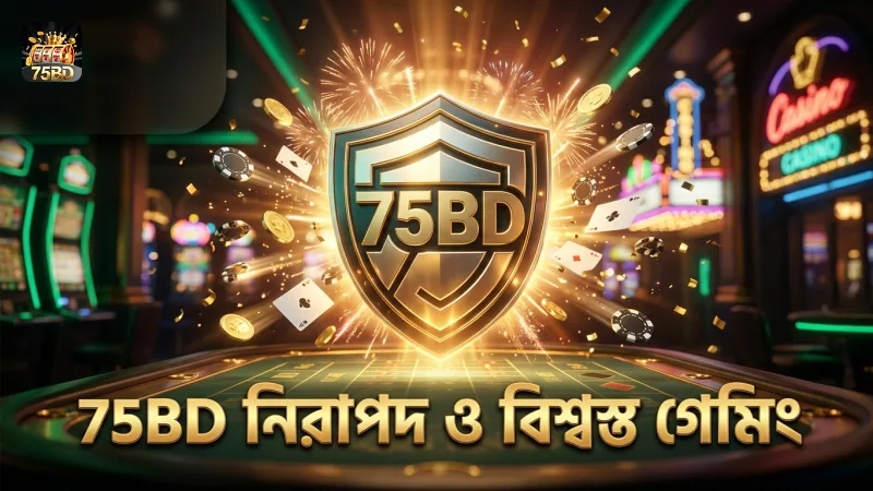 75BD নিরাপদ প্ল্যাটফর্মে গেমিংয়ের নিশ্চয়তা প্রদান করে