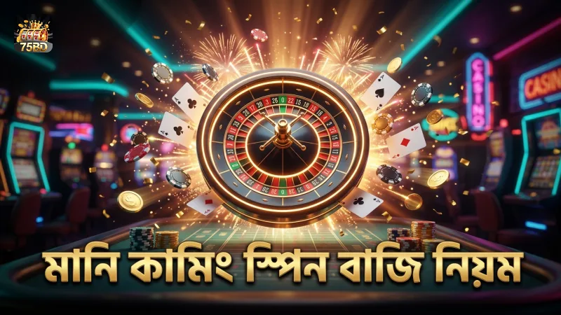 মানি কামিং গেমের স্পিন ও বাজি নিয়ম বুঝে খেলুন সহজে