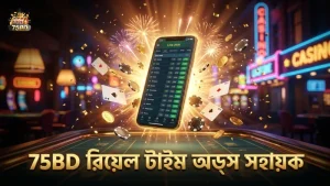 75BD রিয়েল টাইম অডস ডাটা দিয়ে সঠিক বাজির সুযোগ।