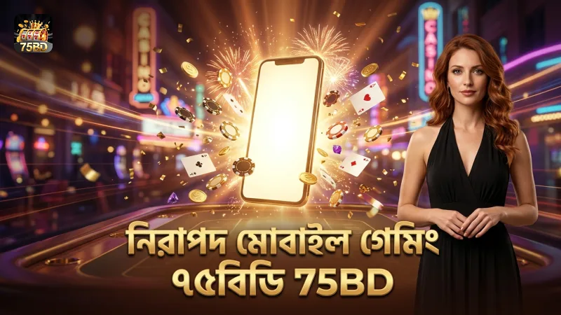 মোবাইল থেকে প্রাইভেসি রক্ষা করে 75BD নিরাপদ খেলার পরিবেশ