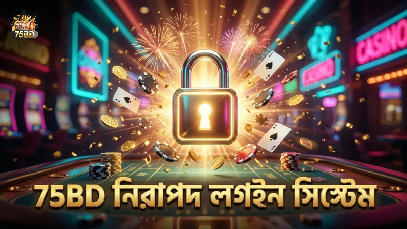 নিরাপদ লগইন পদ্ধতির মাধ্যমে 75BD অ্যাকাউন্ট সুরক্ষিত রাখুন