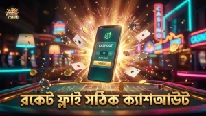 সঠিক সময়ে ক্যাশআউট করে রকেট ফ্লাই গেমে ক্ষতি কমান