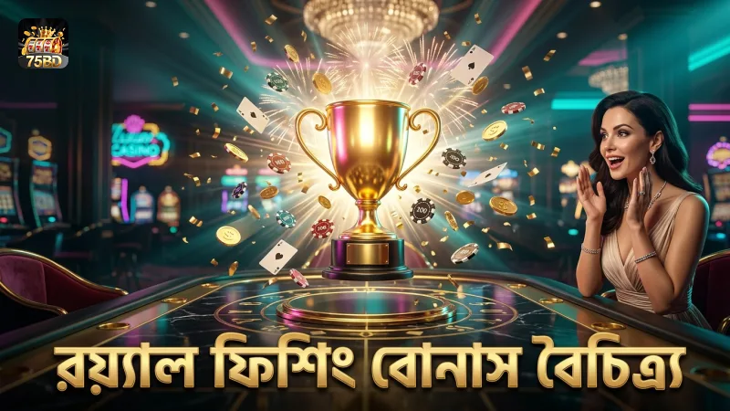 সাধারণ গেমের তুলনায় রয়্যাল ফিশিংয়ের বোনাস বৈচিত্র্য বেশি