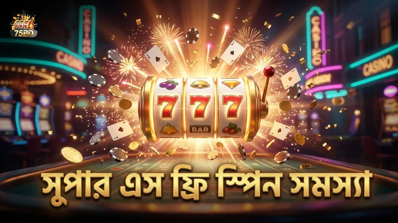 সুপার এস স্লটে ফ্রি স্পিন ট্রিগার ব্যর্থতার প্রধান কারণ
