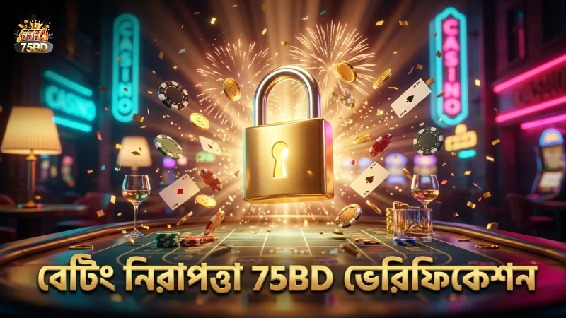 ভেরিফিকেশন ও এনক্রিপশন বেটিং নিরাপত্তা বাড়ায়, 75BD ব্যবহার করুন