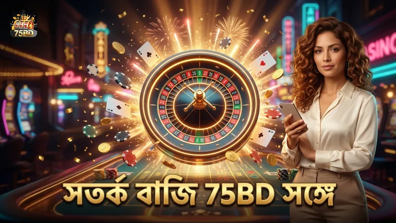 ভুল ধারণা থেকে বাঁচতে সতর্কতার সাথে বাজি ধরুন 75BD এর সাথে